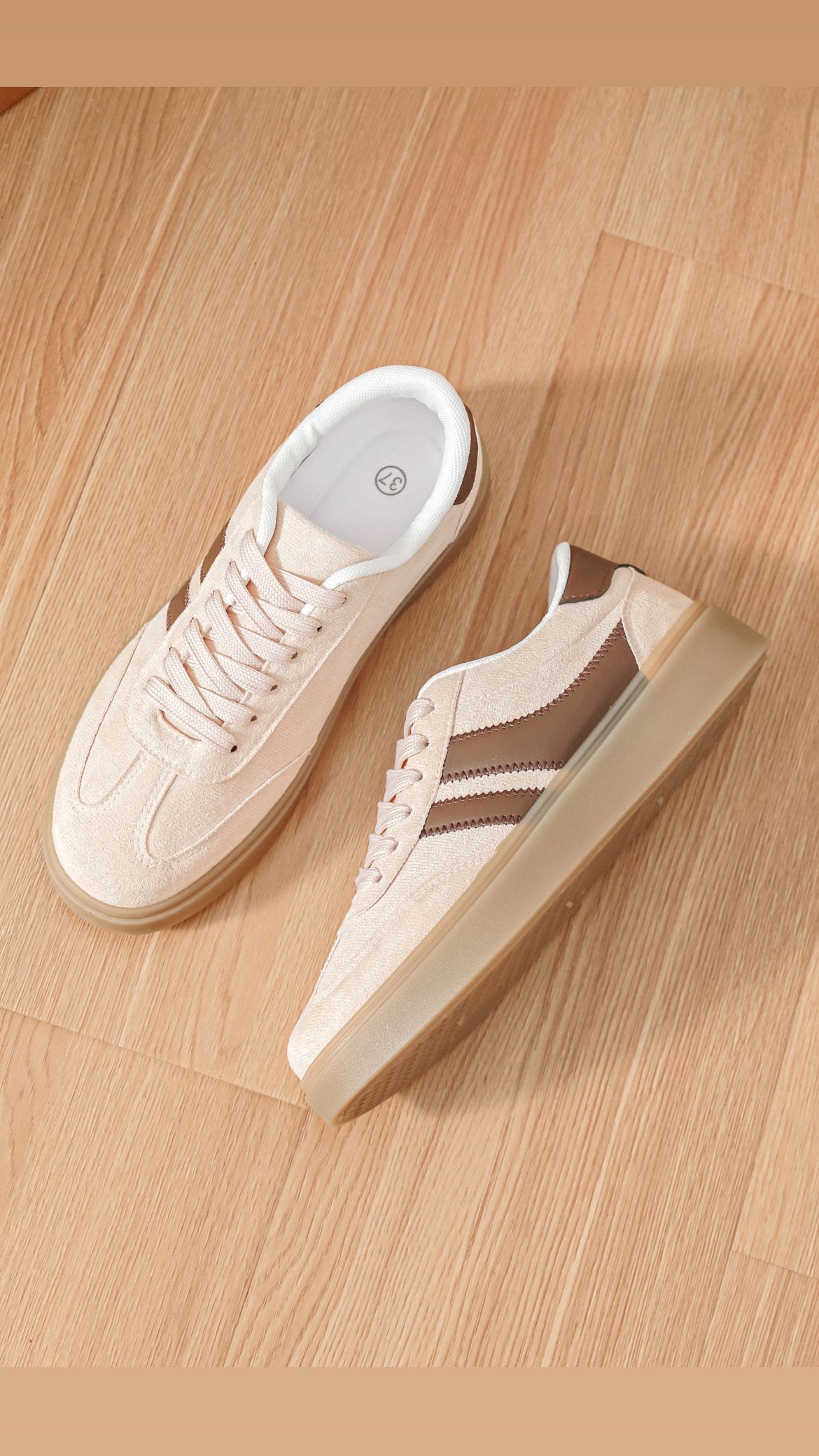 NORA TRAINER - BEIGE