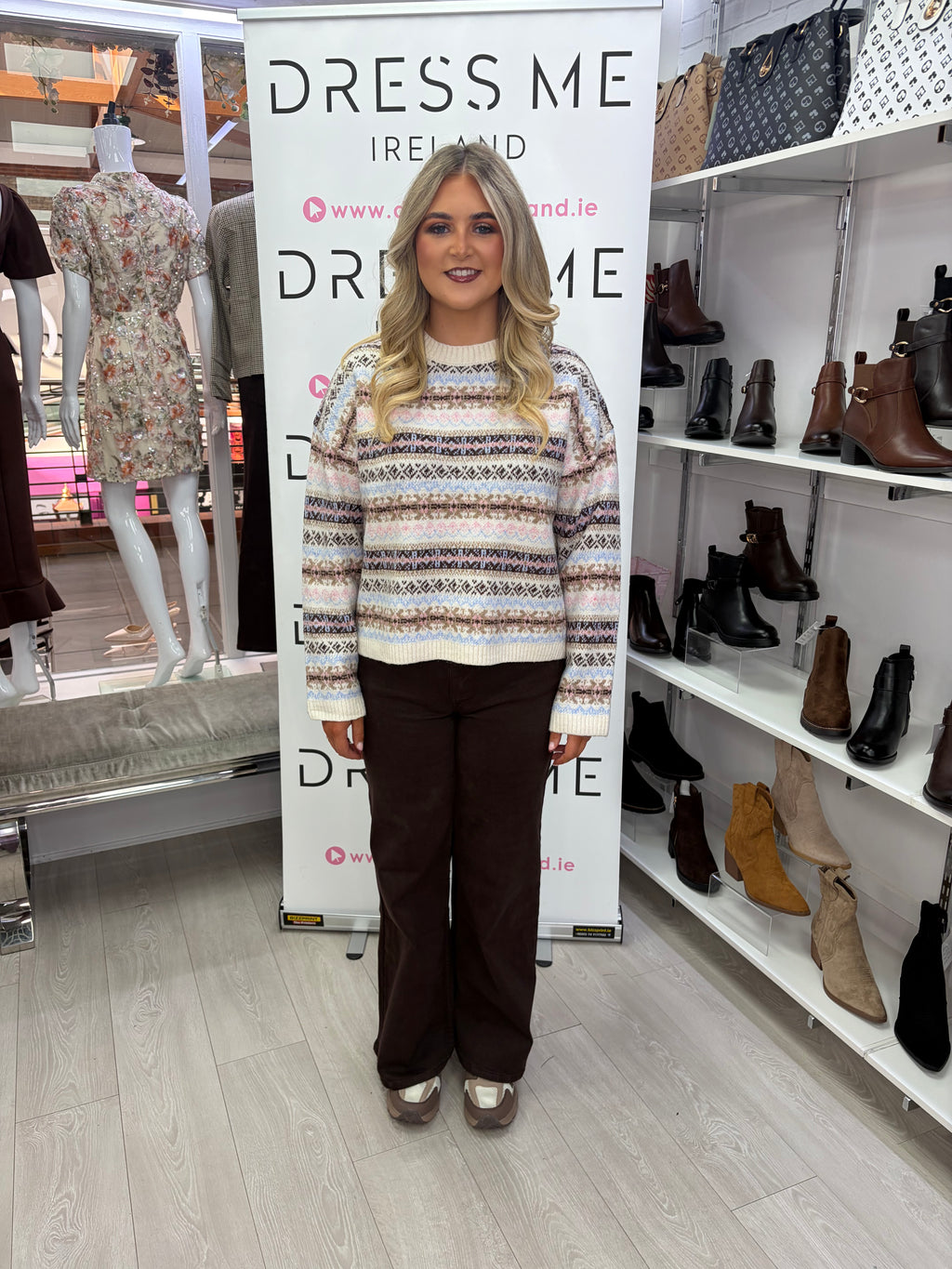 Phoebe Fair Isle Knit Jumper