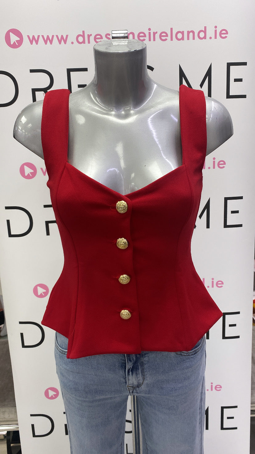 RITA TOP - RED