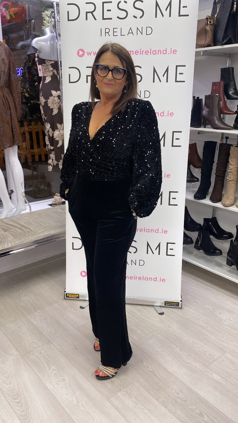 SIDNEY JUMPSUIT - BLACK