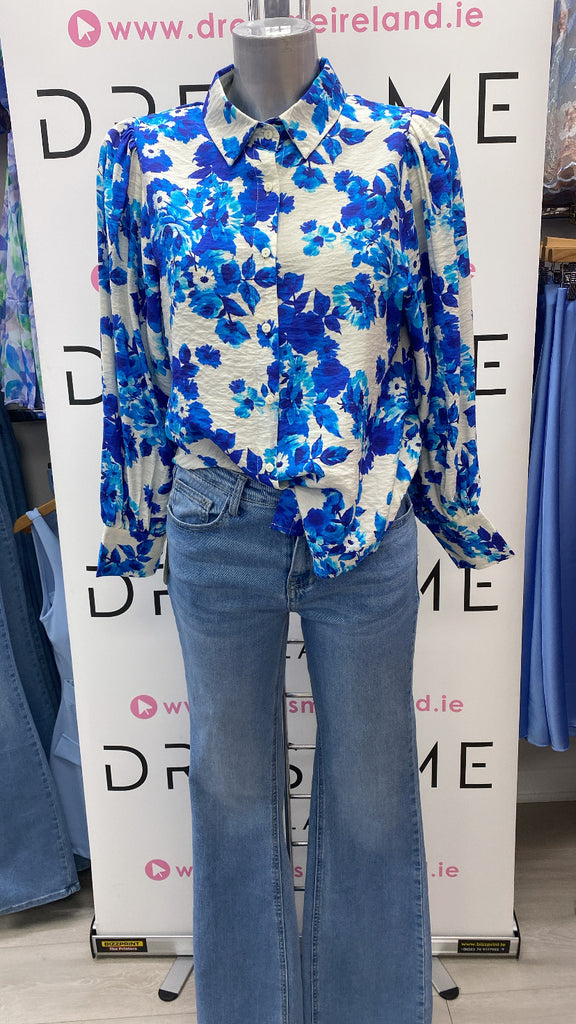 BLOSSOM SHIRT BLUE