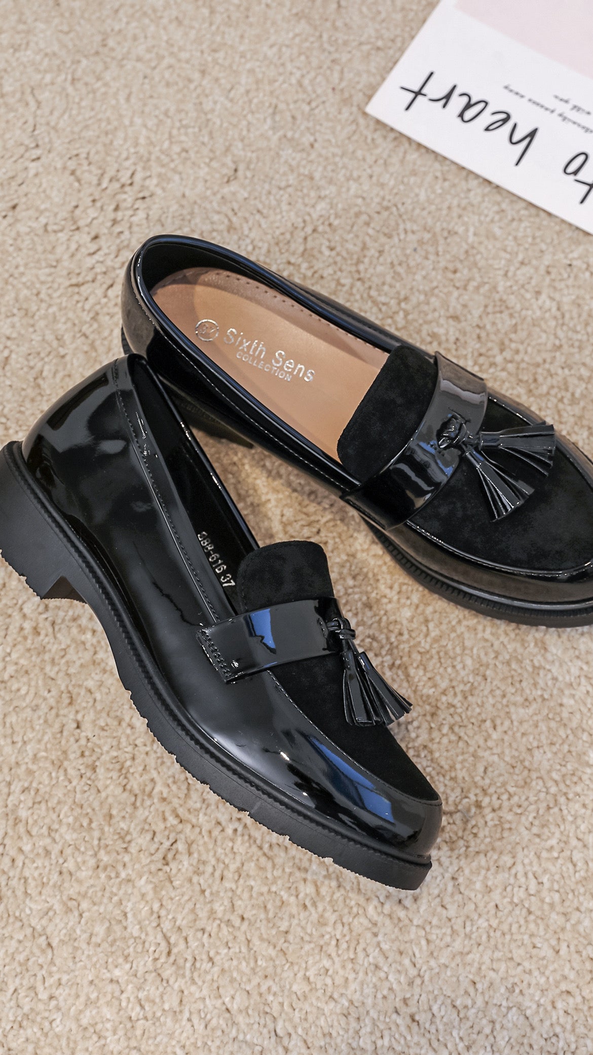 LOUISE LOAFER - BLACK