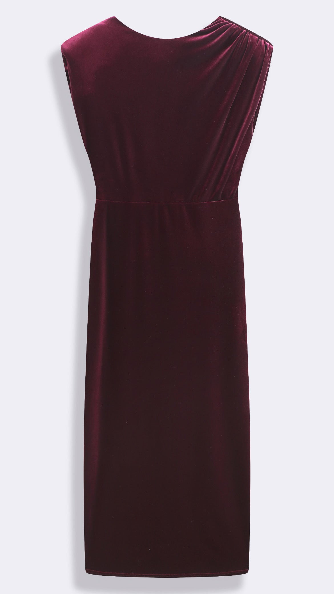 KATE DRESS - BURGANDY