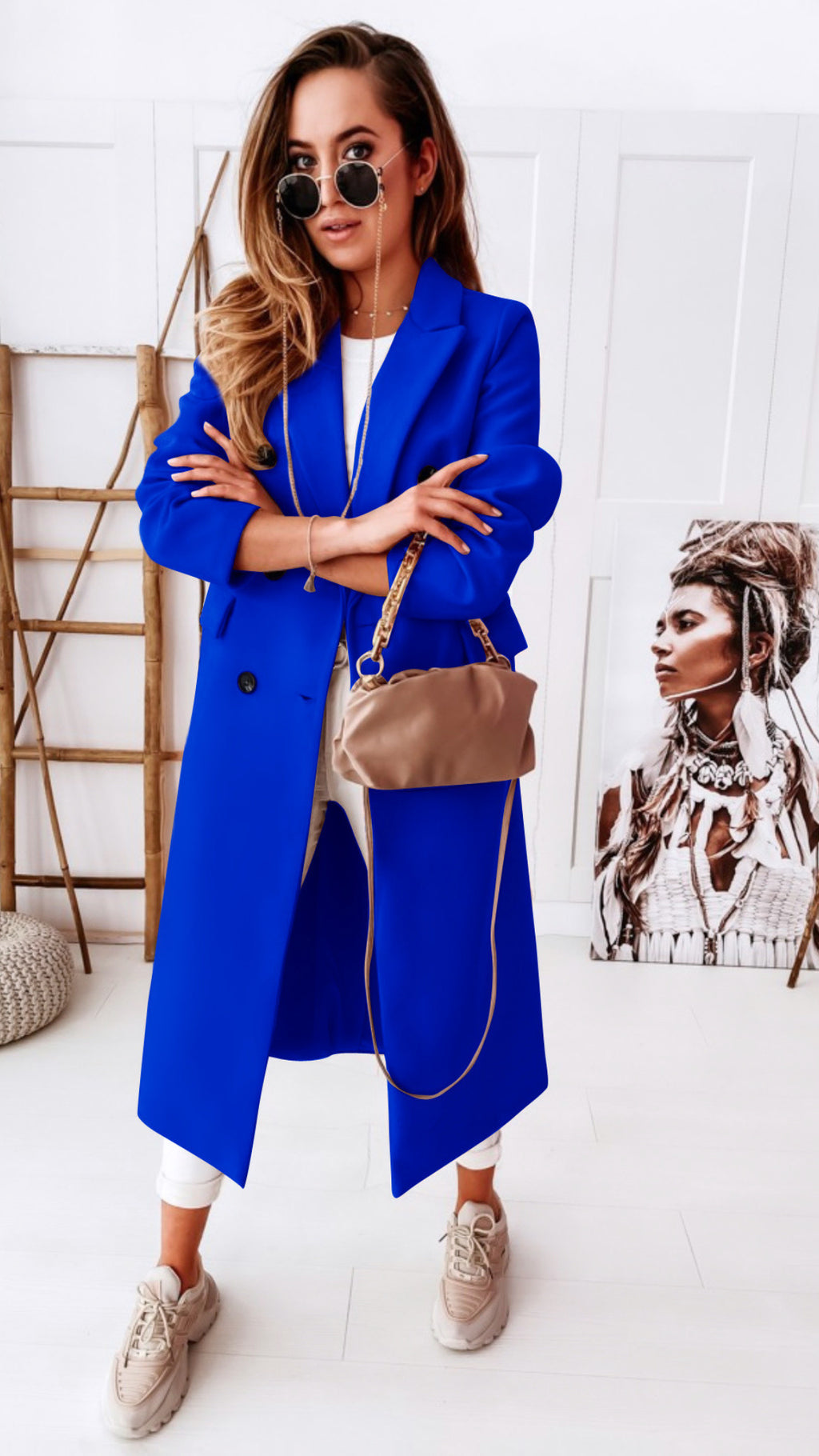 SHAUNA COAT - BLUE