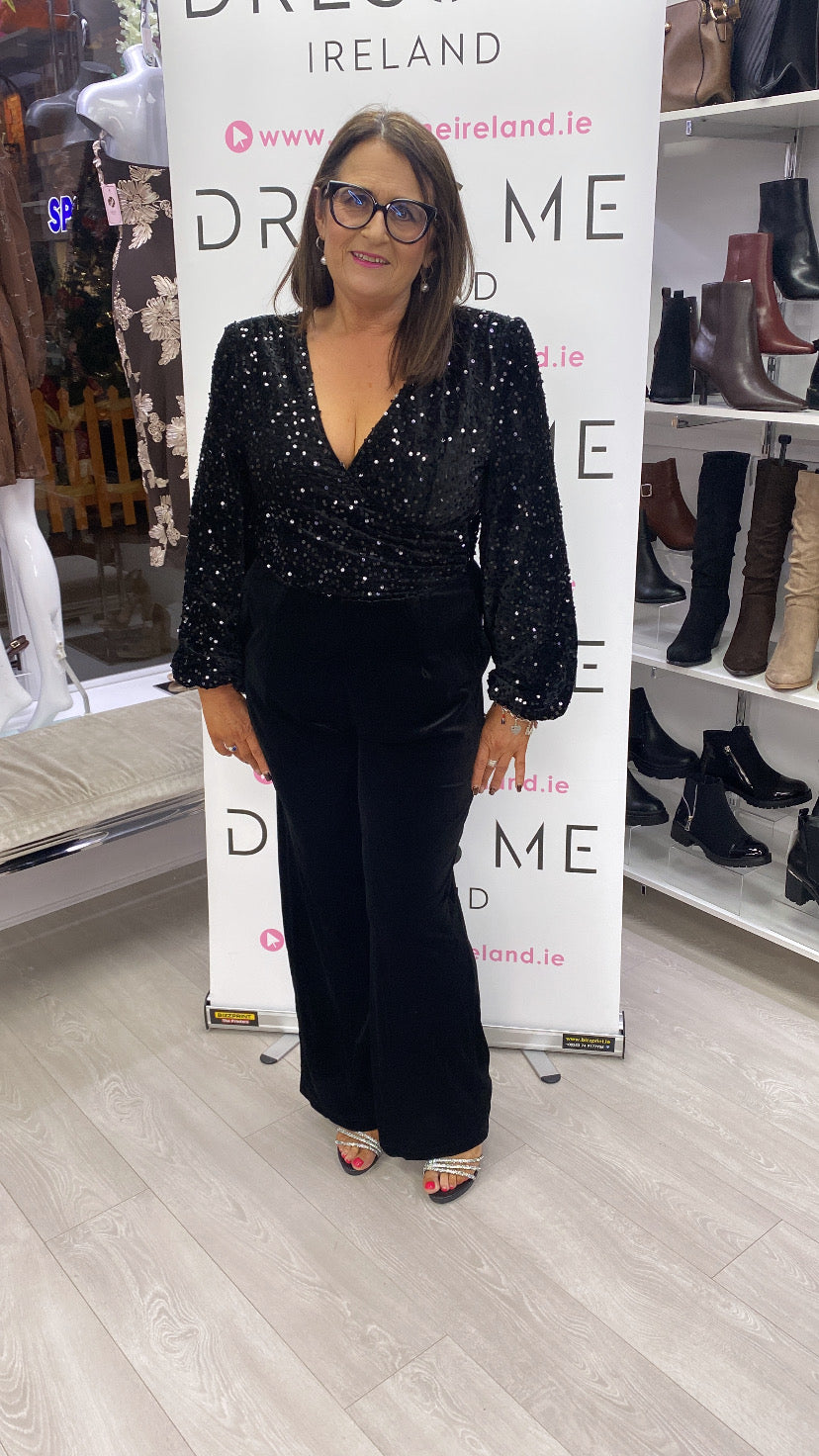 SIDNEY JUMPSUIT - BLACK