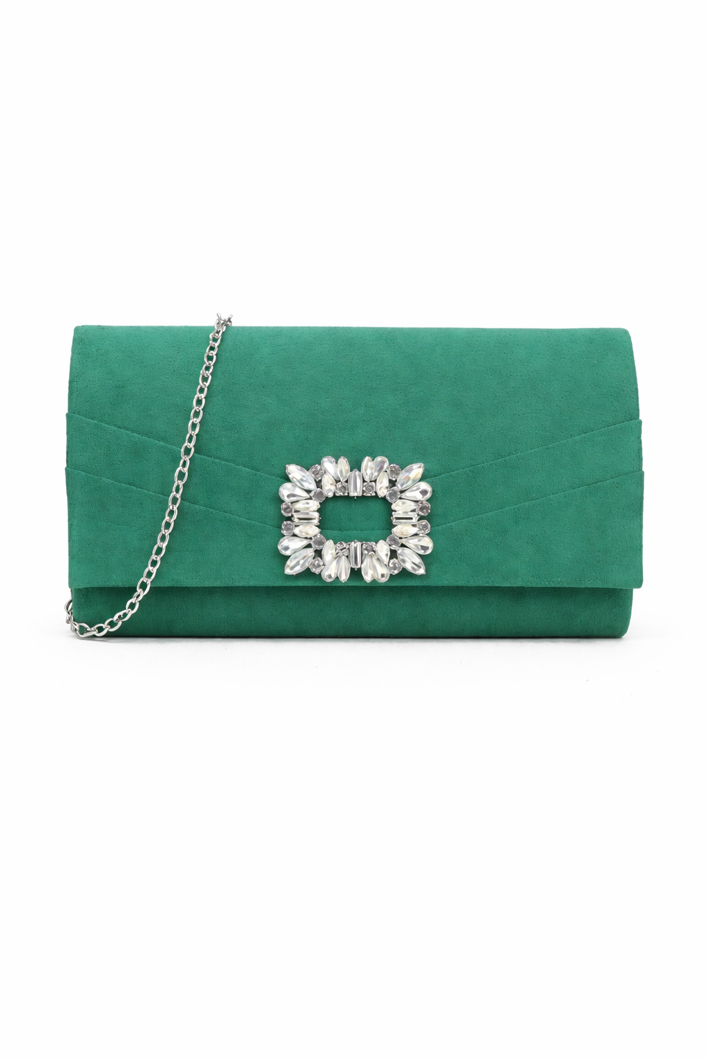 ARIA CLUTCH BAG - GREEN