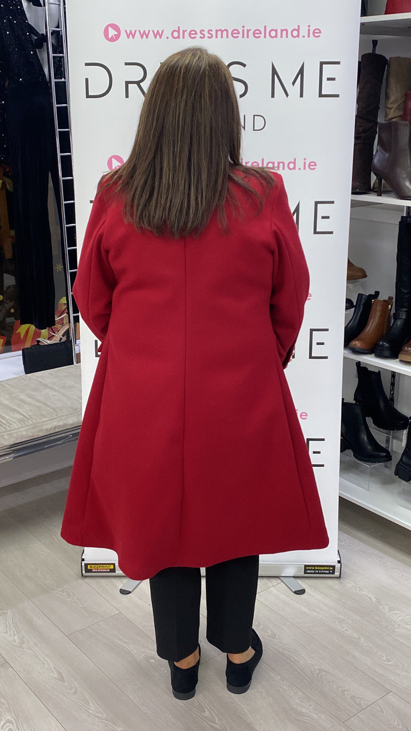 JADE COAT - BURGUNDY