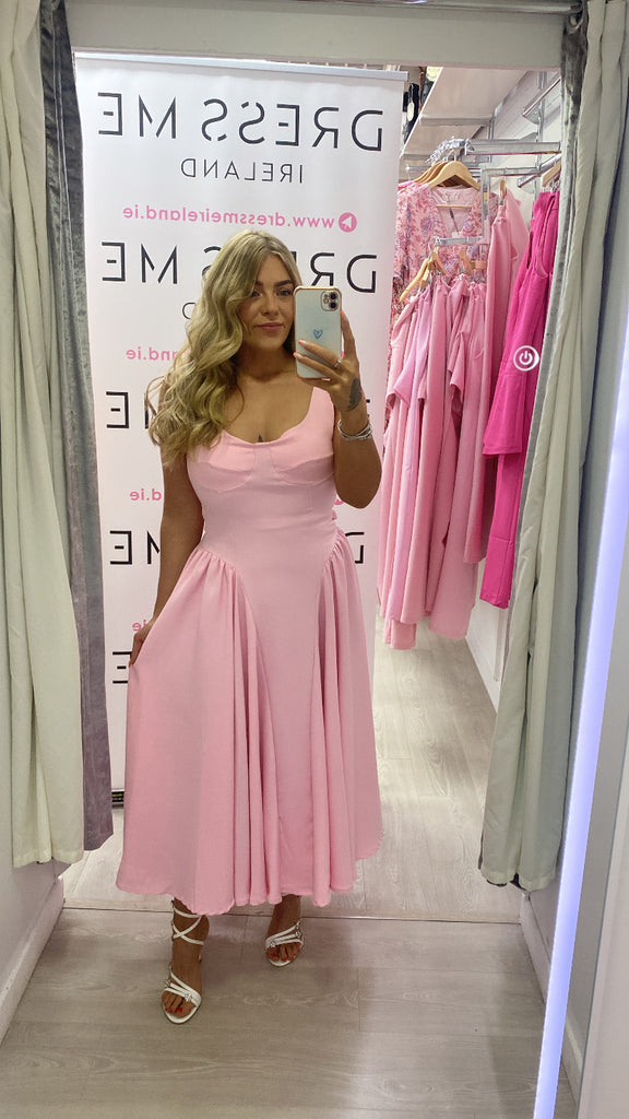 BELLA DRESS PINK