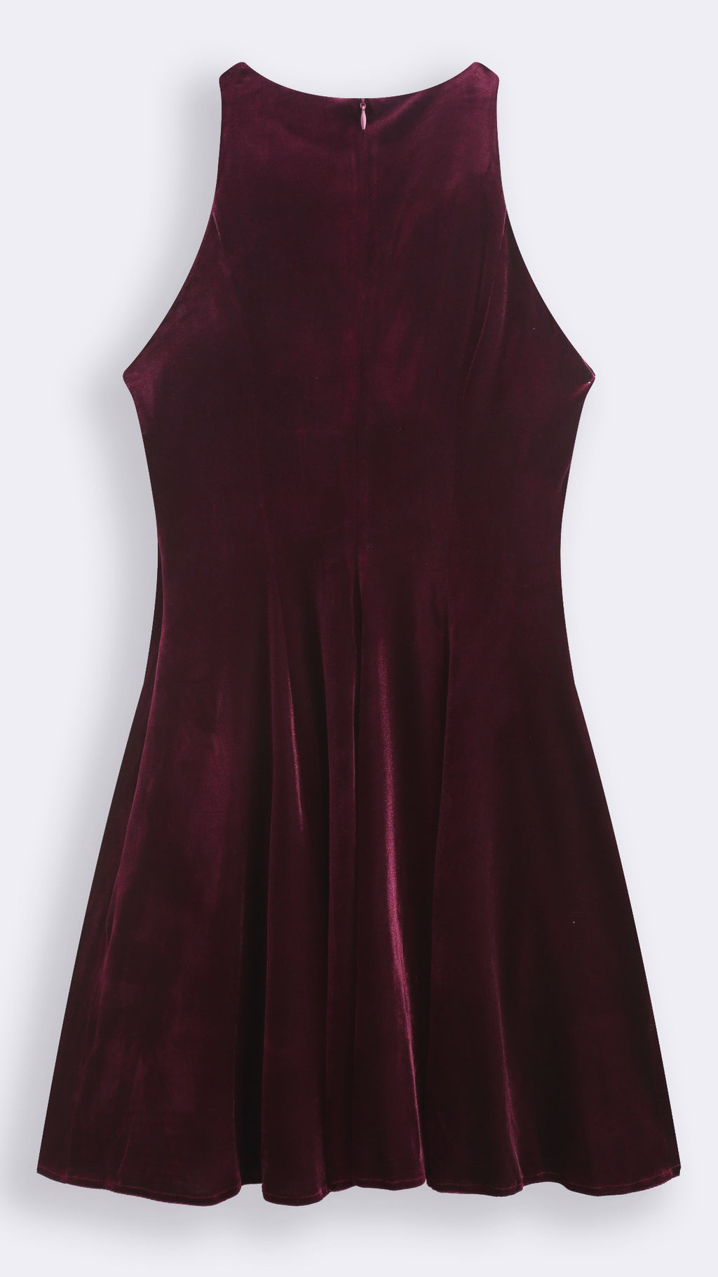 SALLY DRESS - BURGANDY