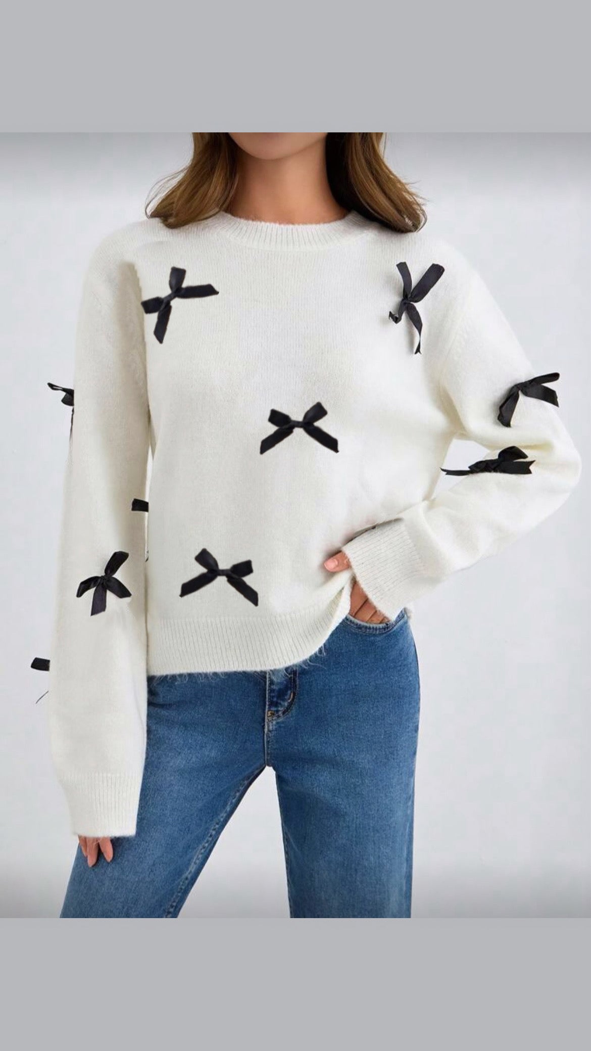 SARAH JUMPER - CREAM