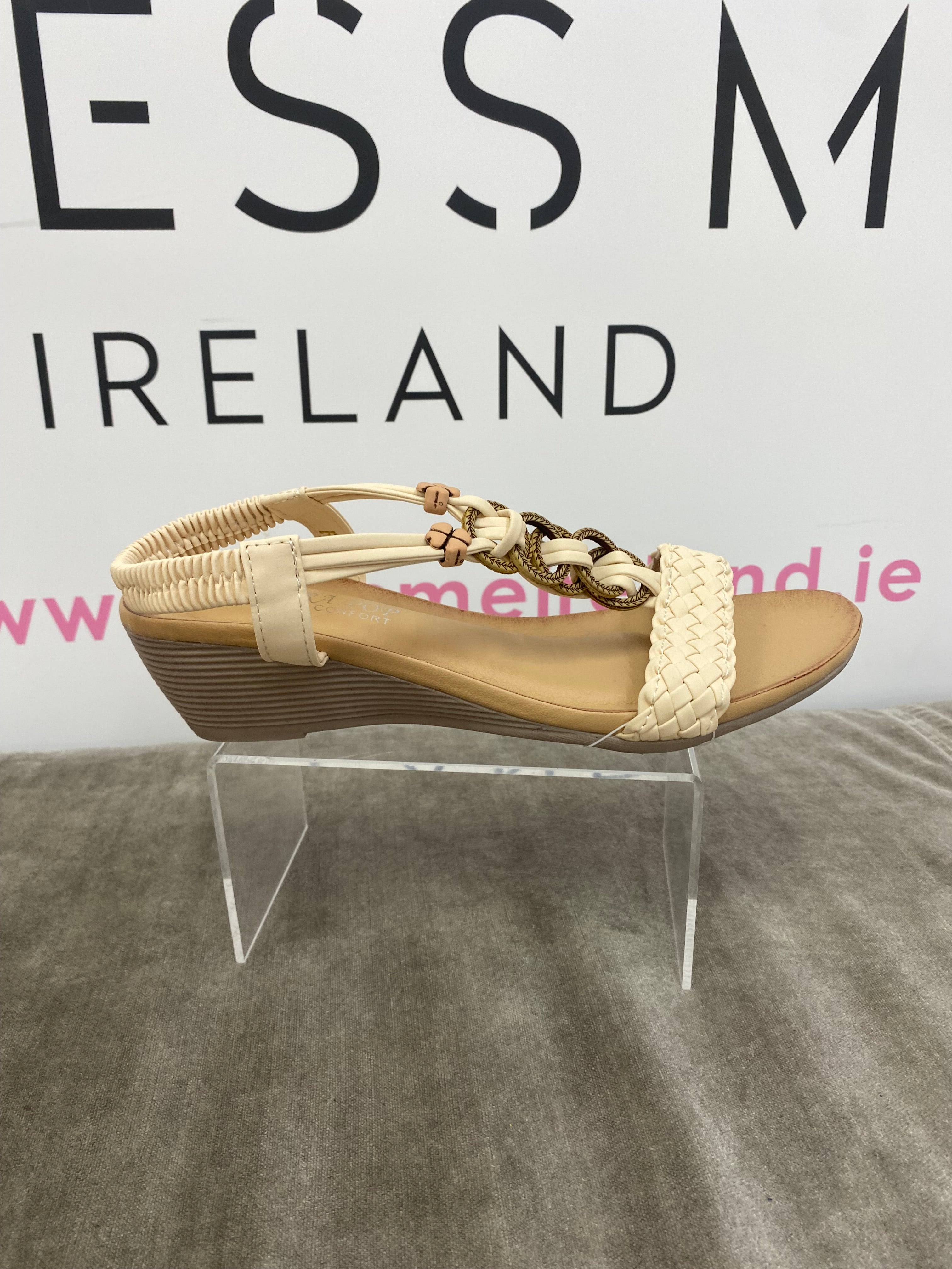 PAULA SANDAL- BEIGE