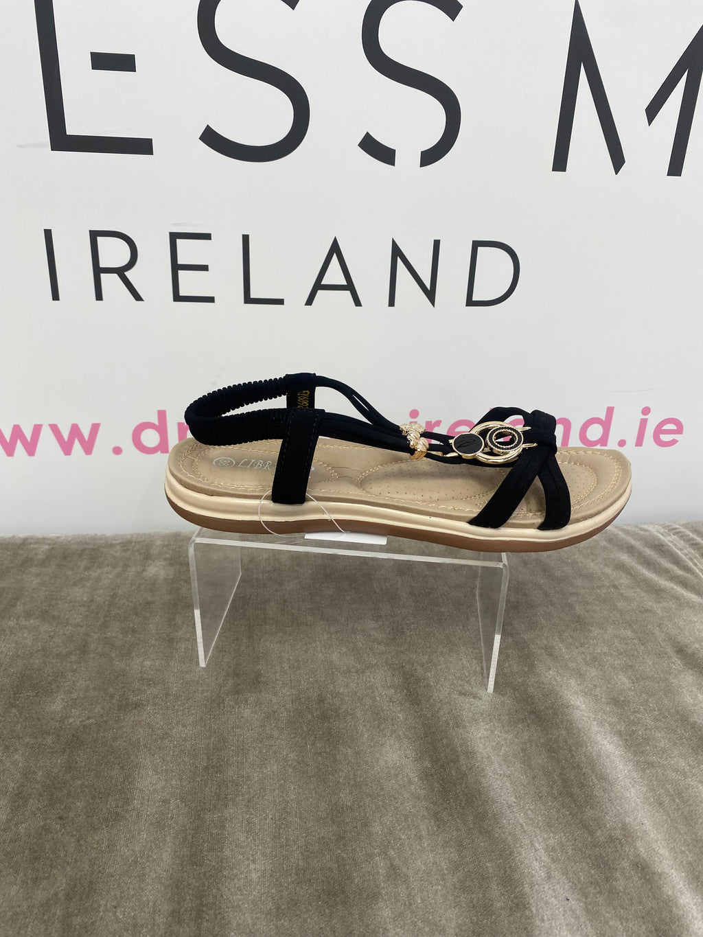 GIA SANDAL - BLACK