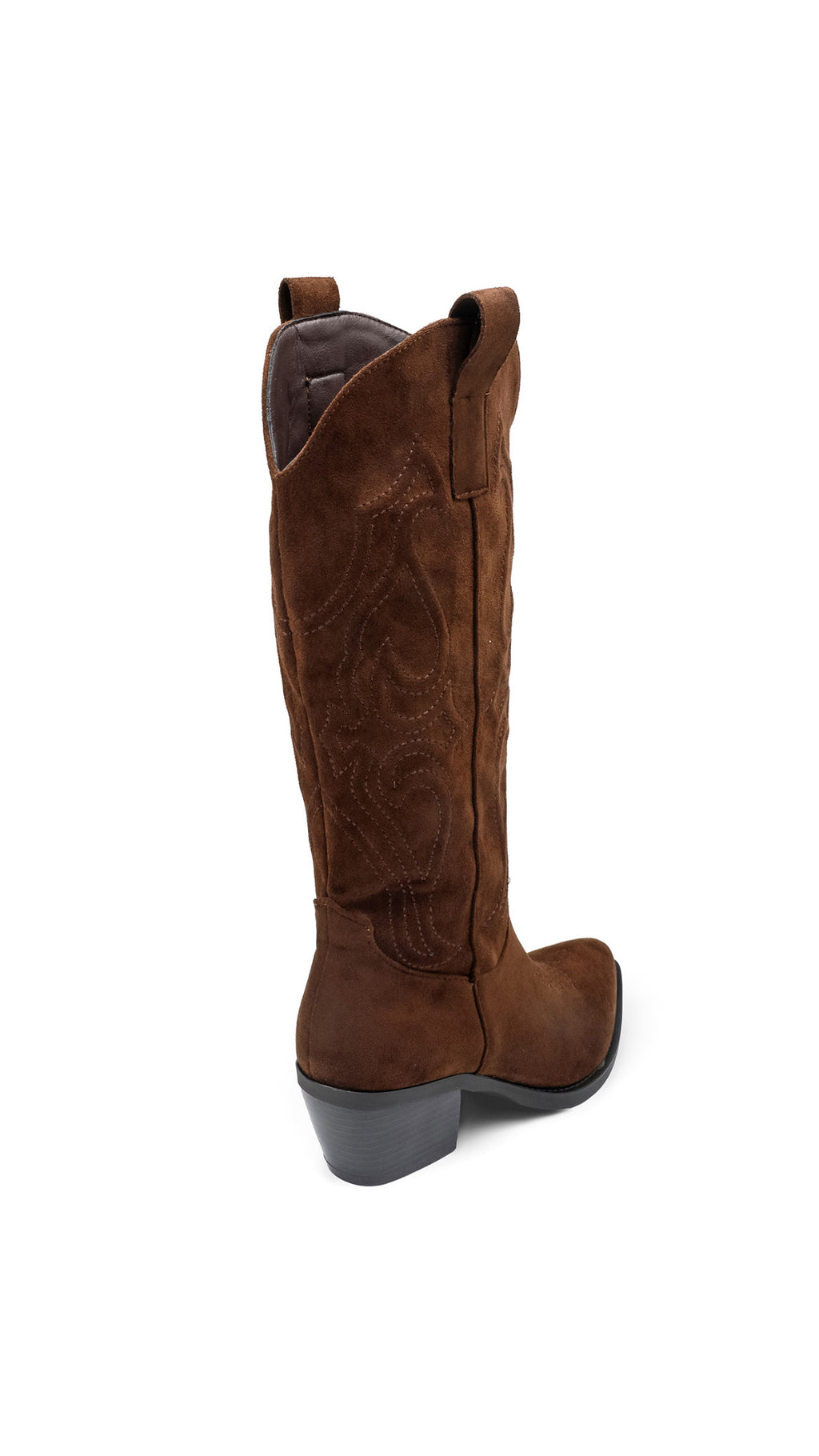 ROSIE COWBOY WESTERN BOOTS - BROWN