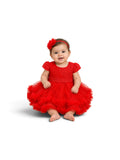 Lily Kids Dress Red