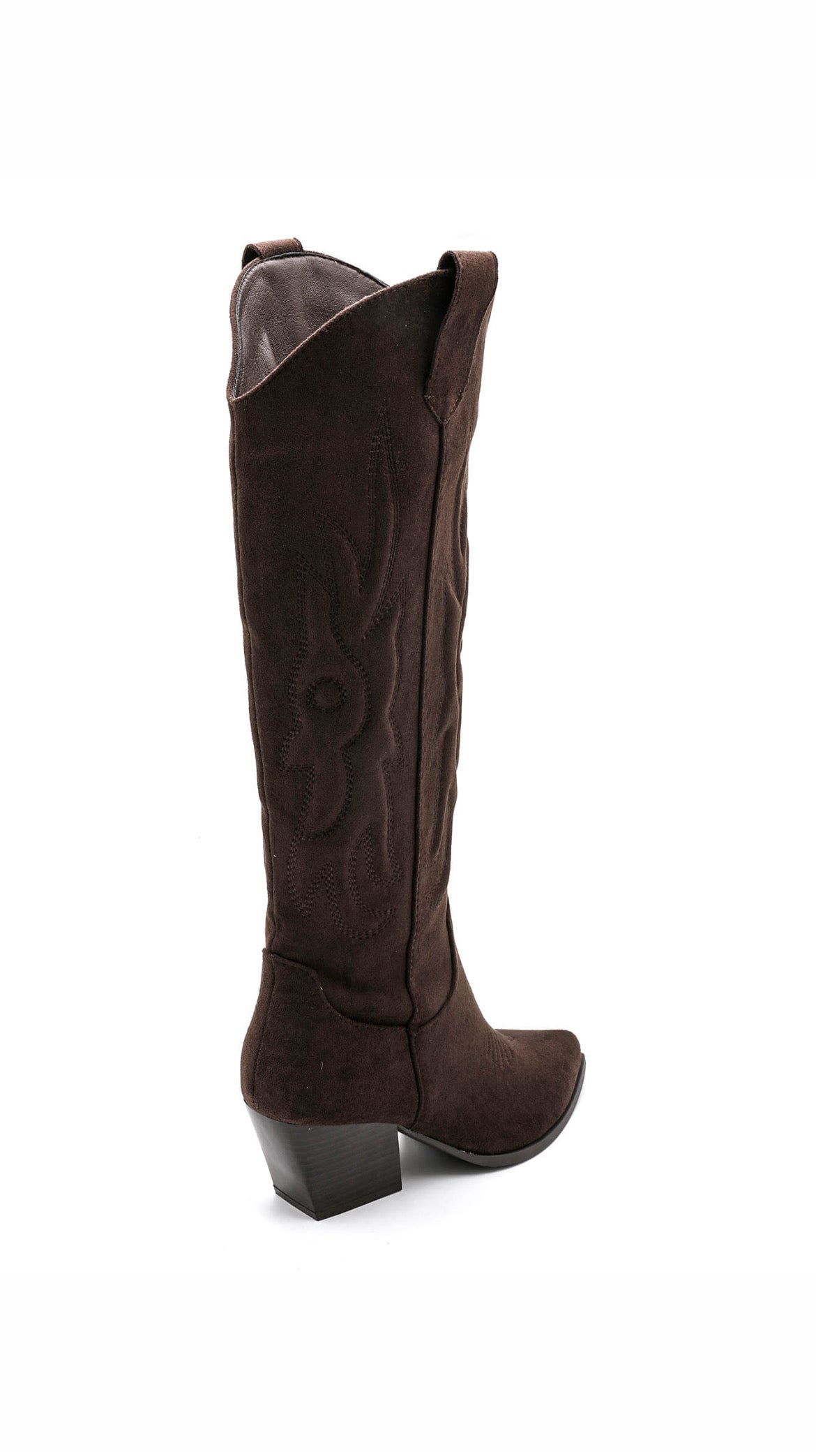 EVE COWBOY WESTERN BOOTS - BROWN