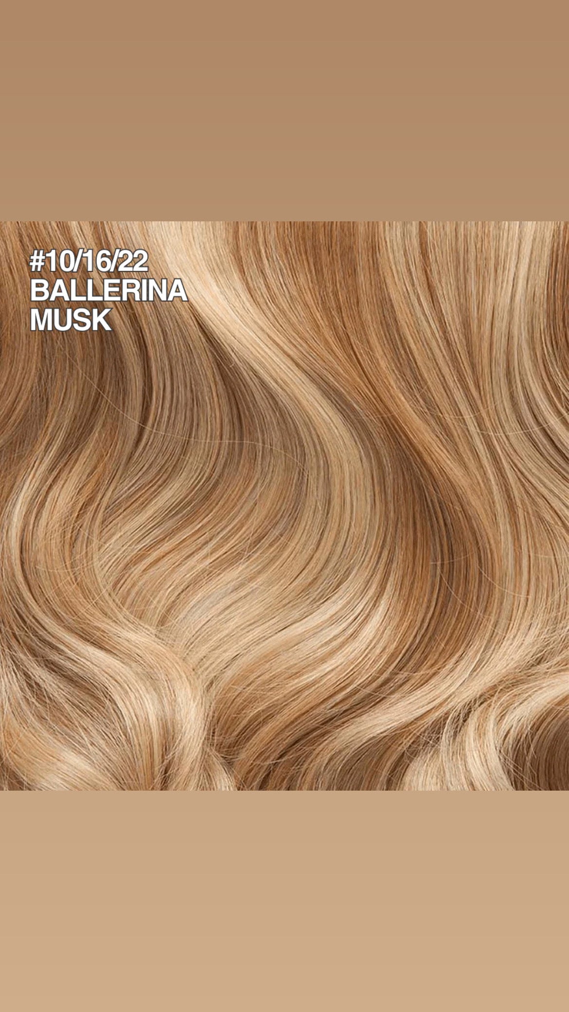 BALLERINA MUSK WAND WAVE ONE PIECE HAIR EXTENSION