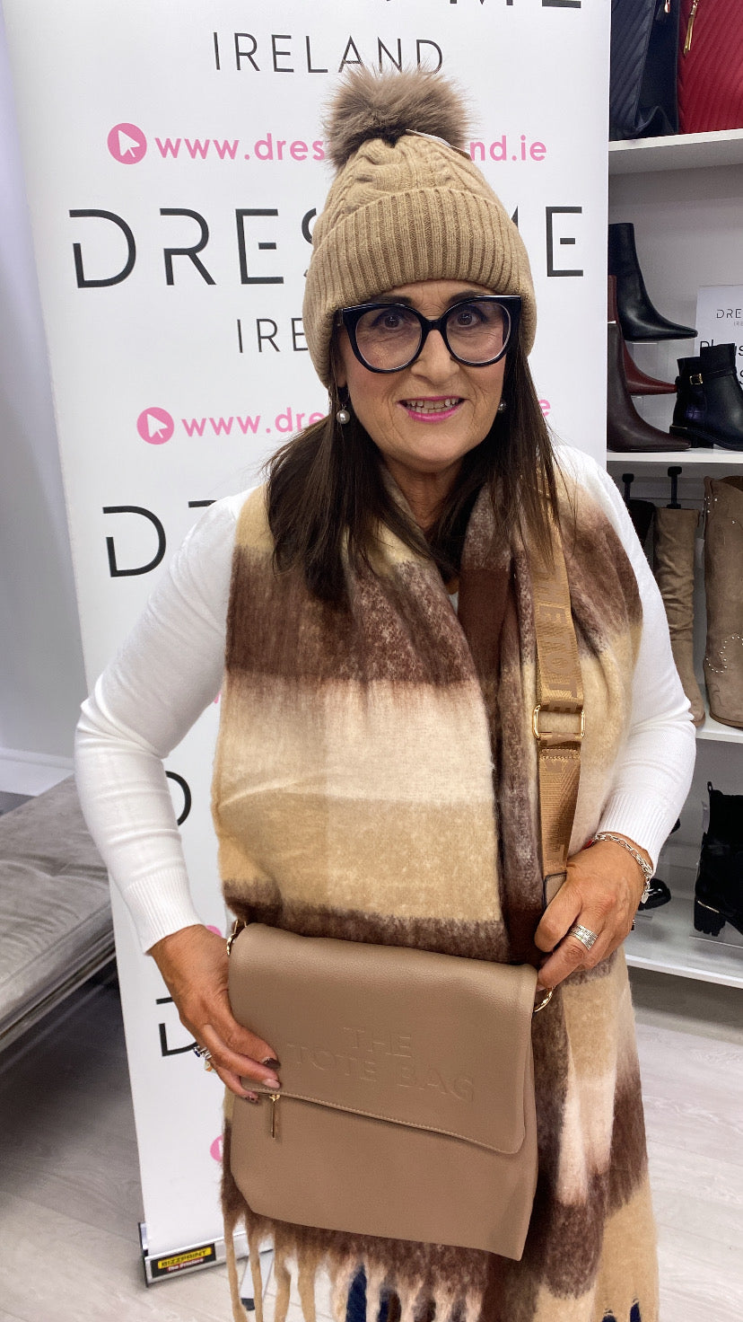 MAGS HANDBAG - TAUPE