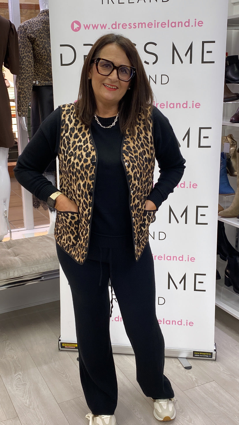 MAYA LEOPARD GILET