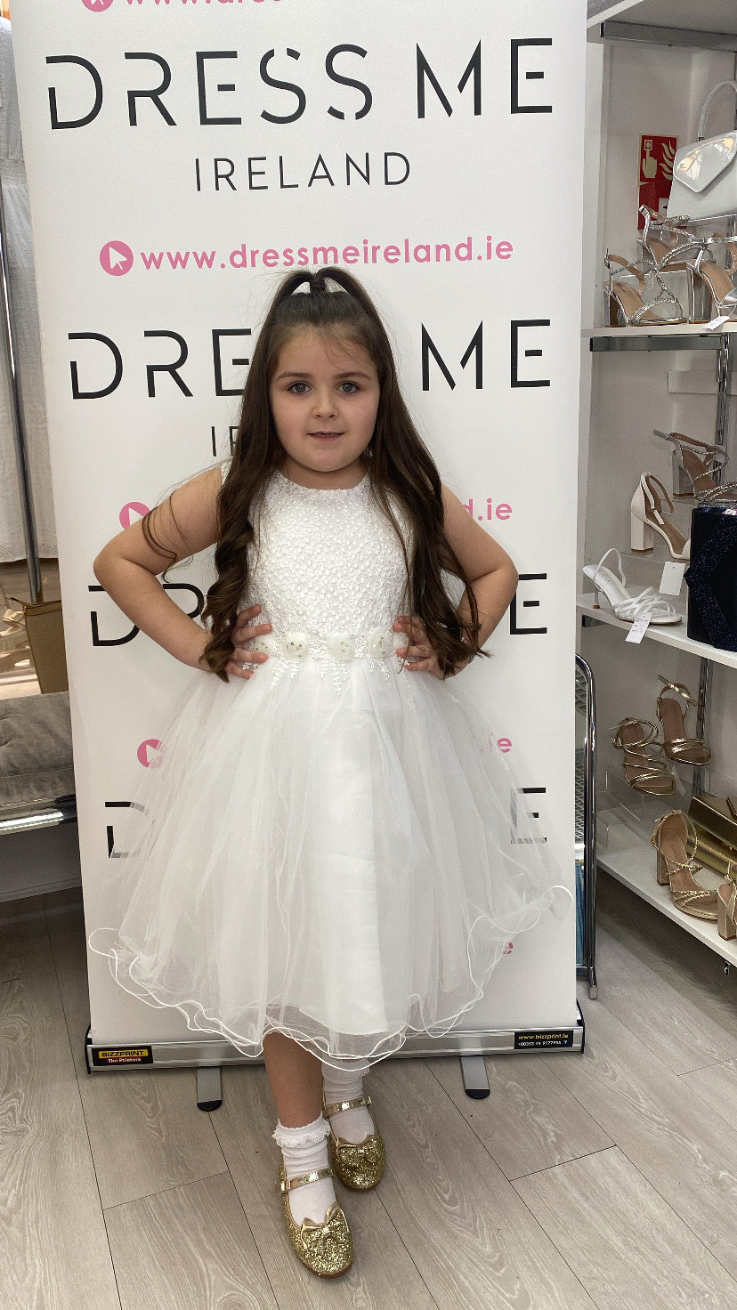 TIANA DRESS - WHITE