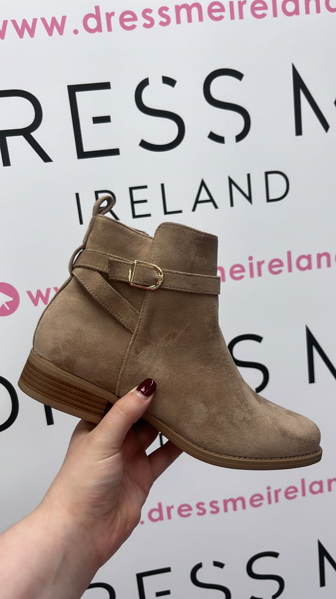 MICHELLE BOOT - TAUPE