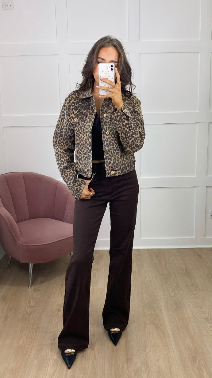 OLIVIA JACKET LEOPARD