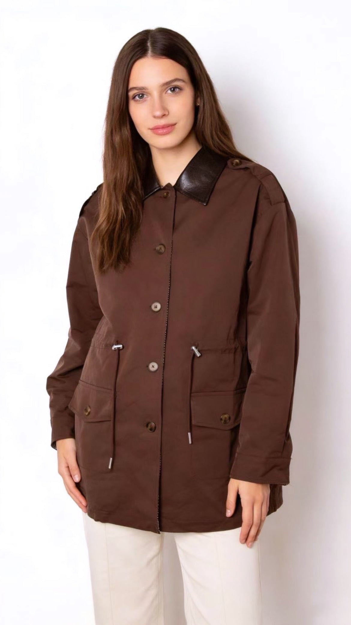 CATRIONA JACKET - BROWN
