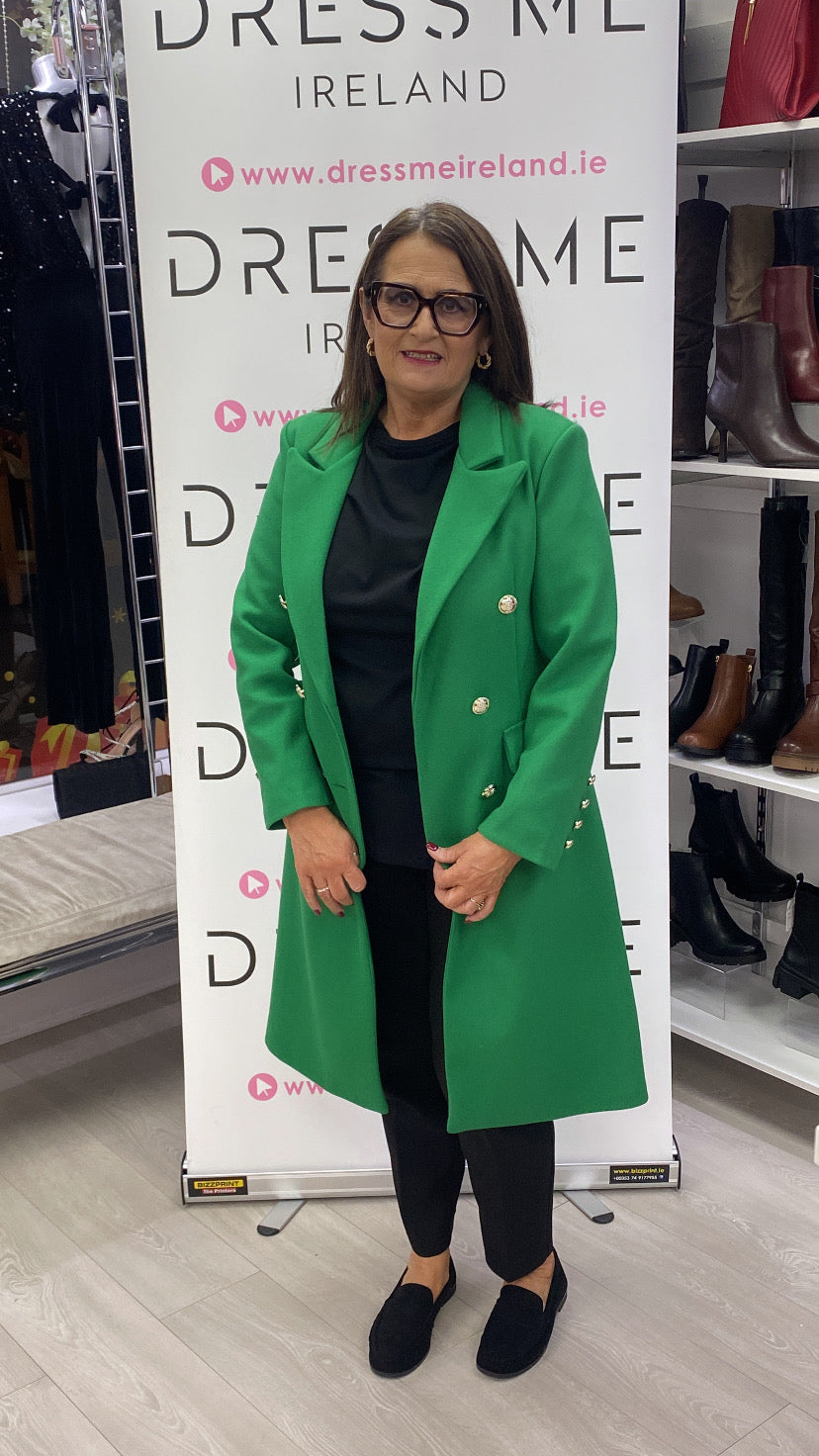 JADE COAT - GREEN