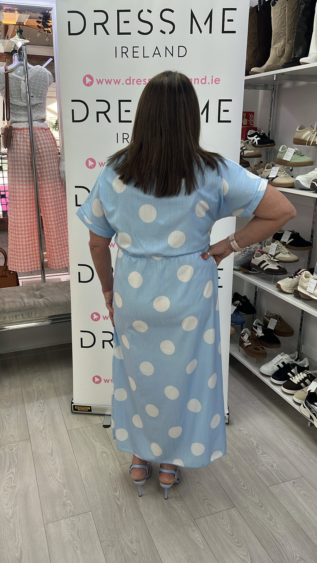 BETH DRESS - BLUE