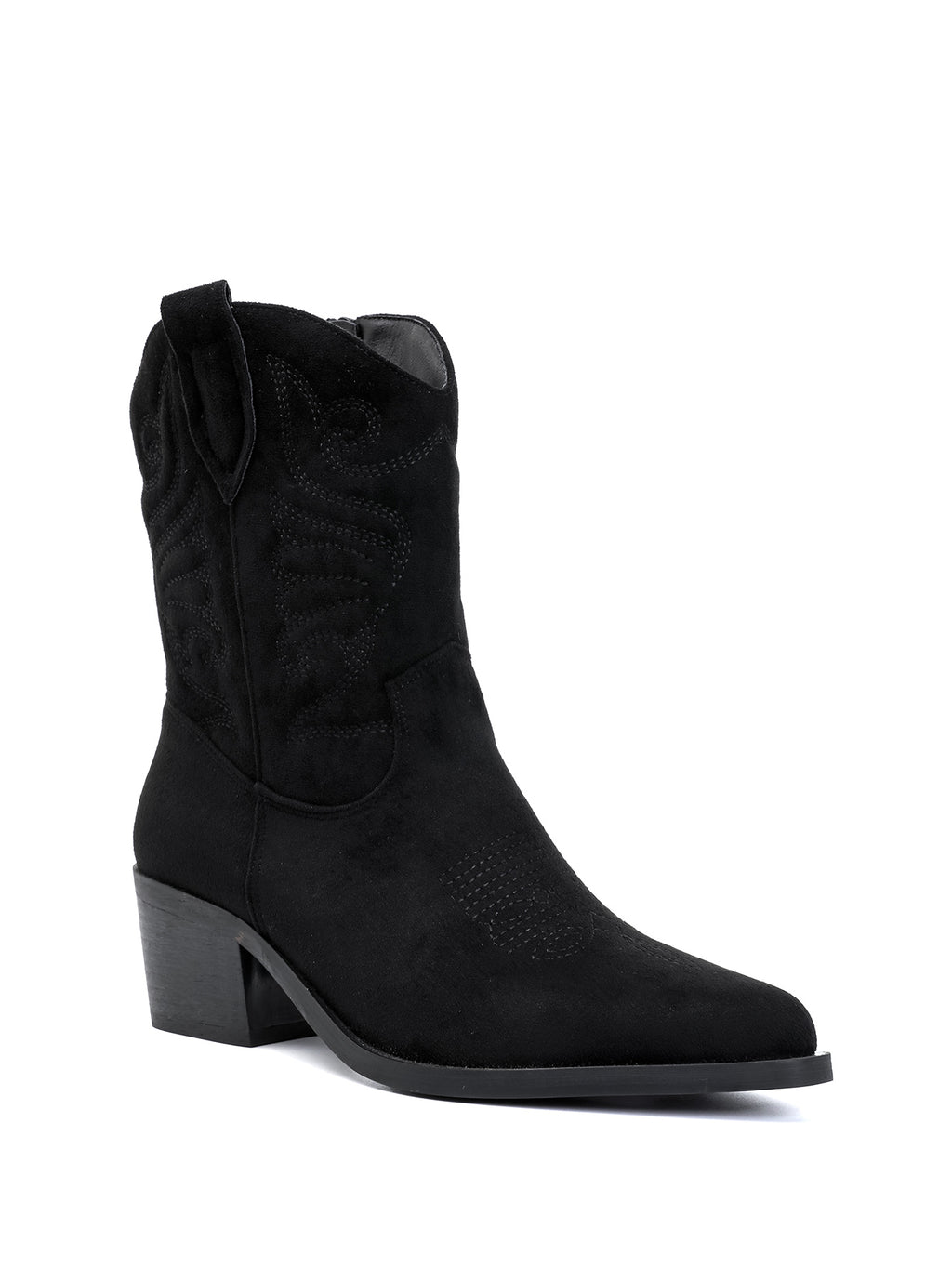 Sadie Western Boot - Black