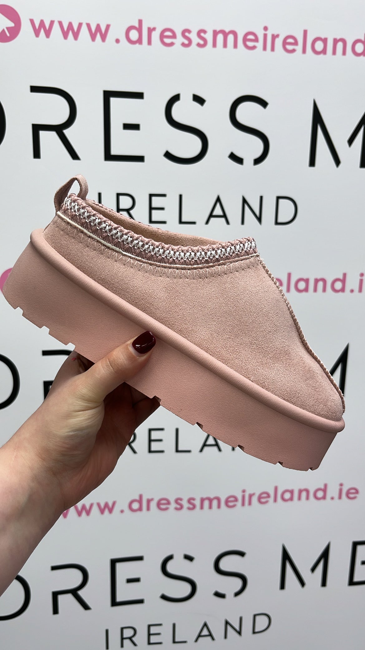 KAYLA - PINK SLIP ON SHOE