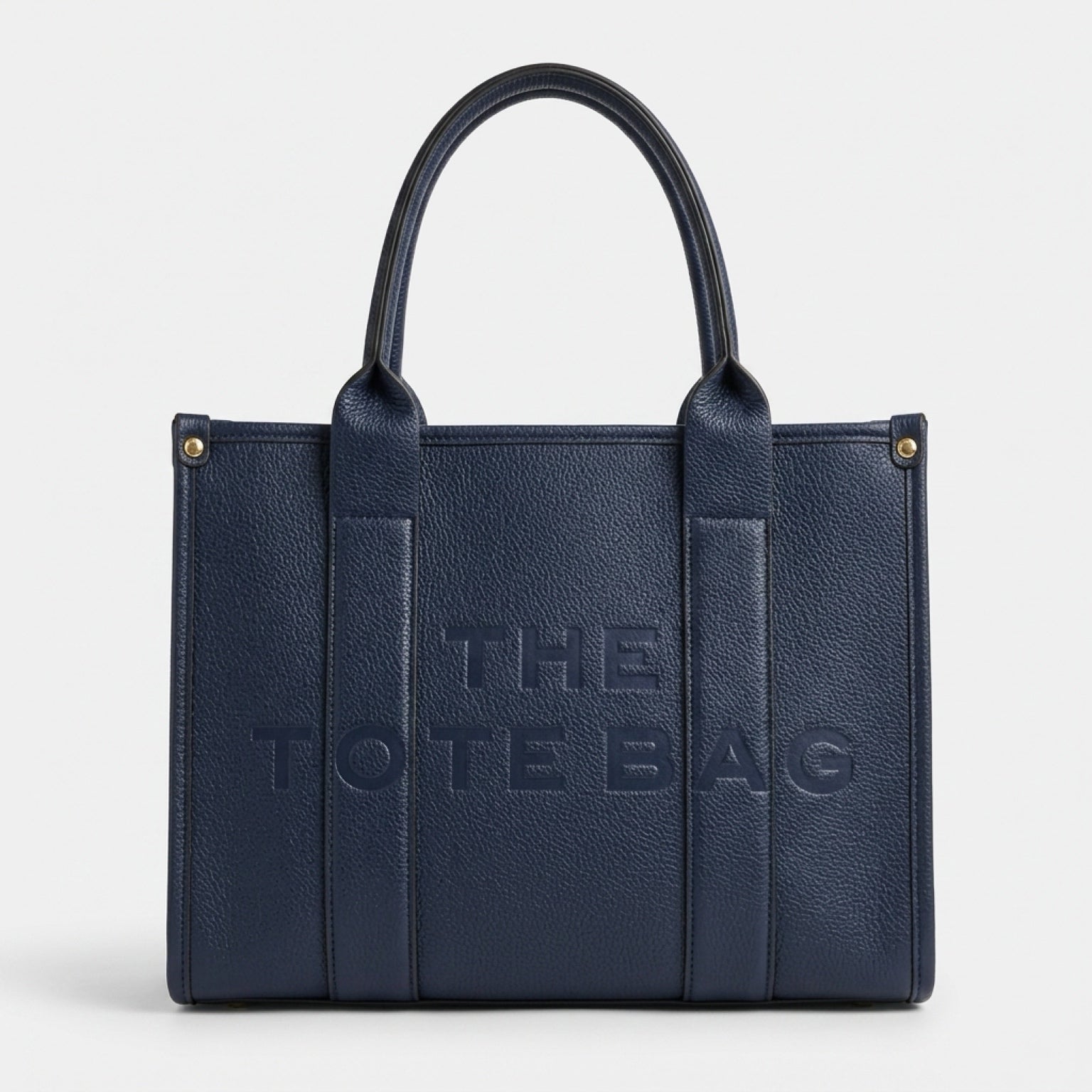 RIA Structured Tote Bag - Navy