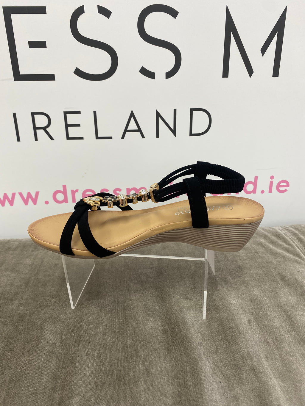 SHAYNA SANDAL- BLACK