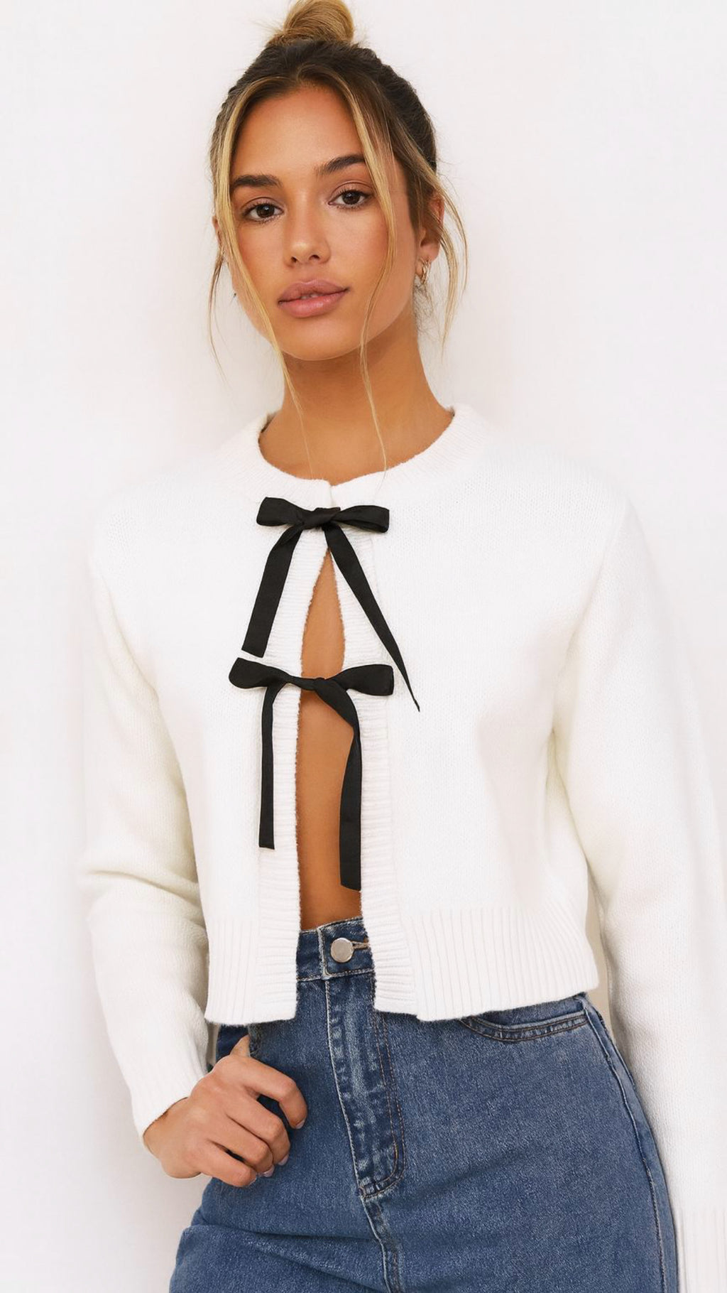 MEGAN CARDIGAN - CREAM