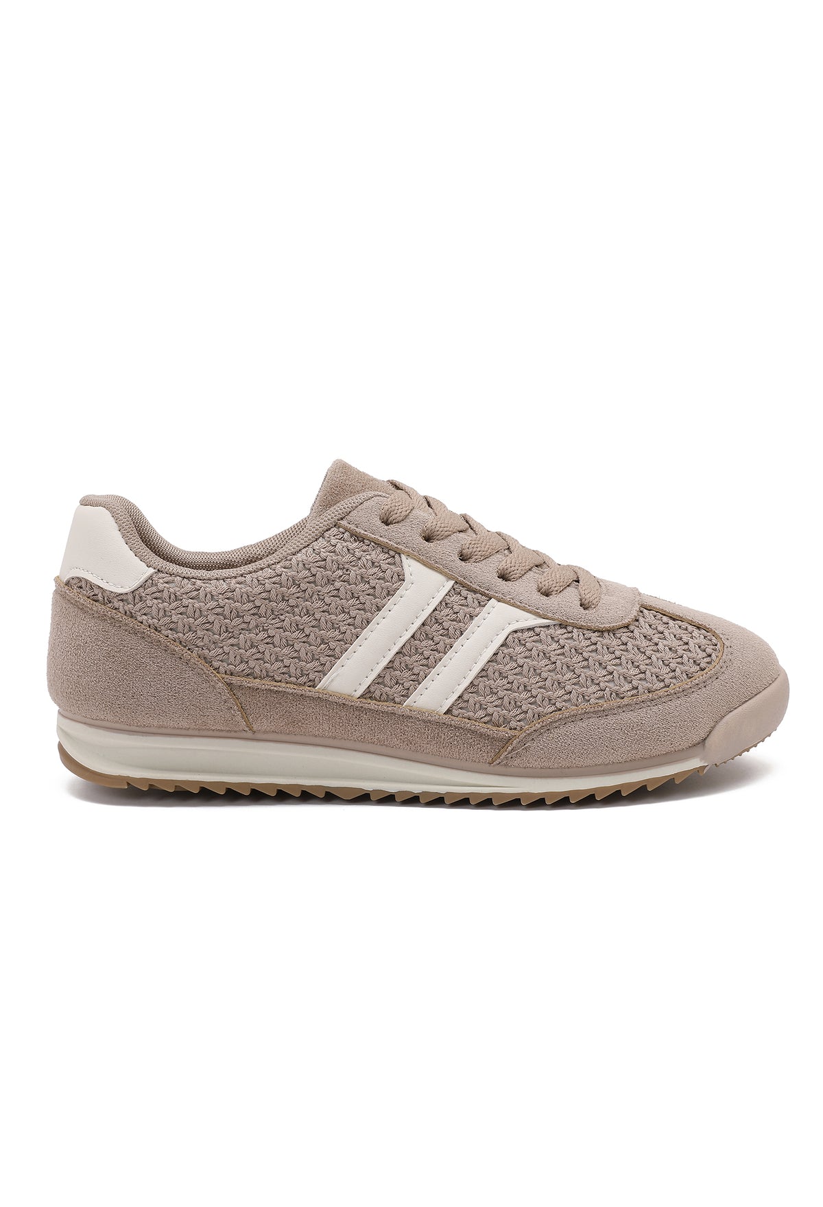 Justine Trainers – Khaki