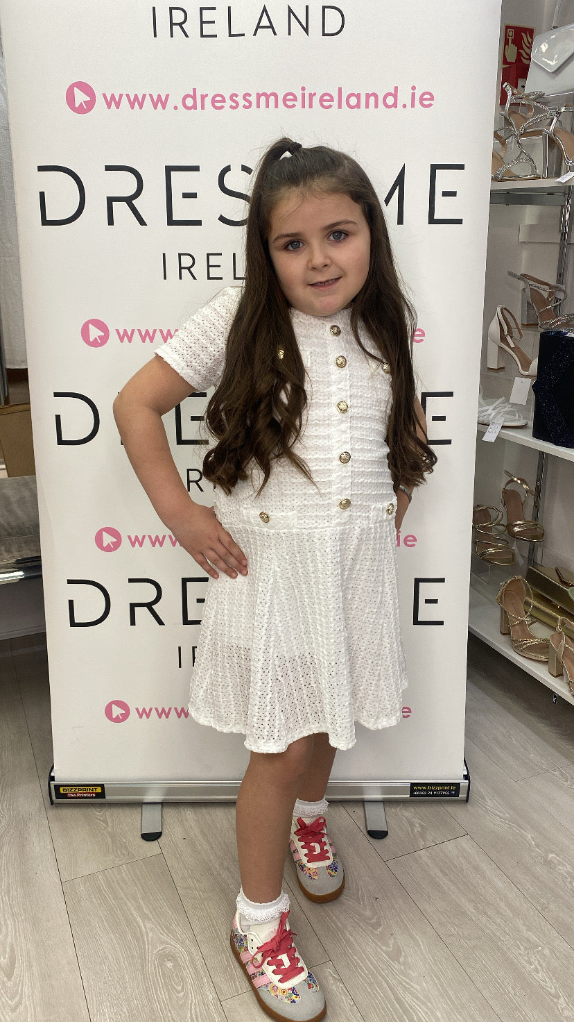 LAYLA DRESS - WHITE