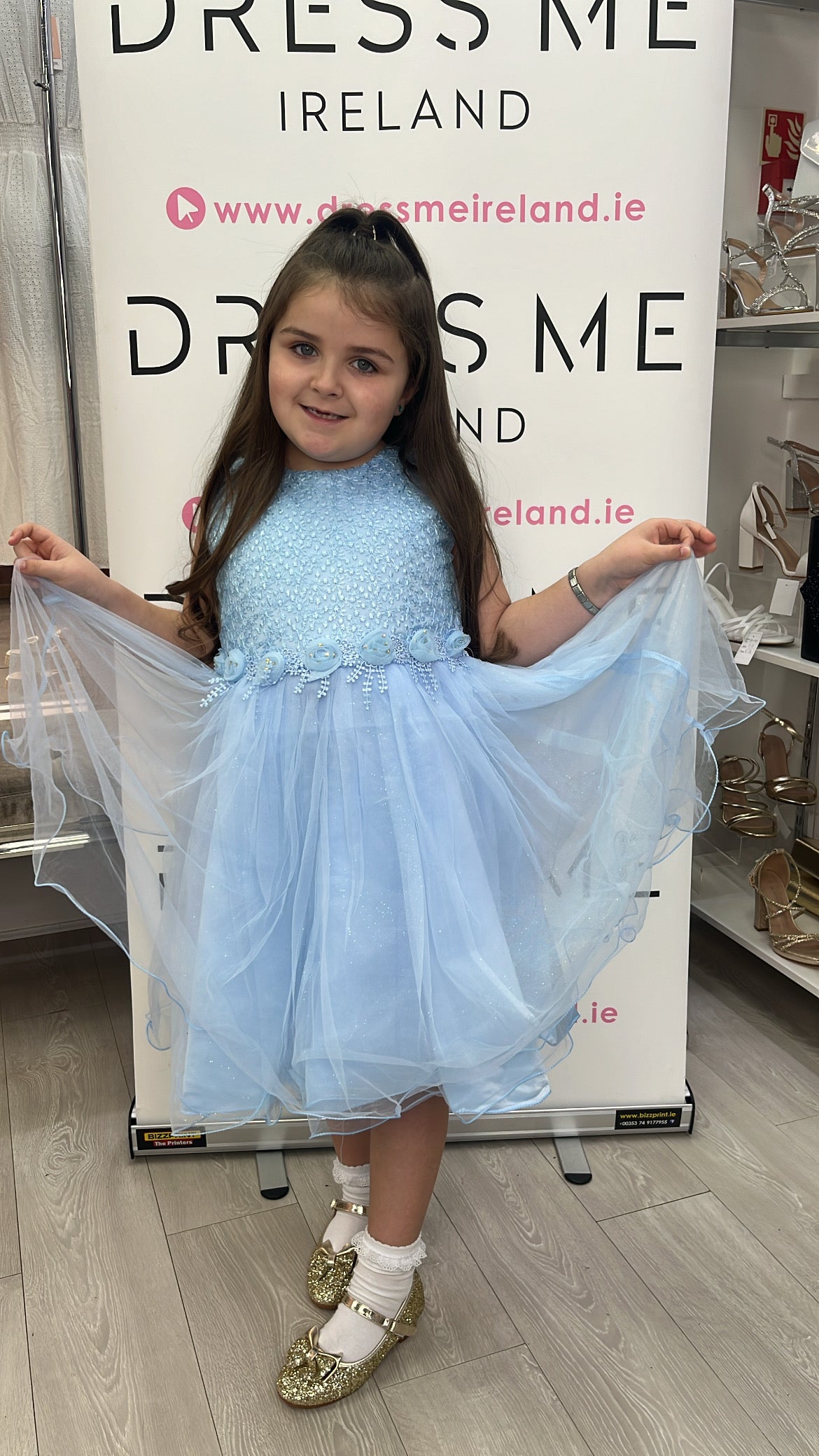 TIANA DRESS - BLUE