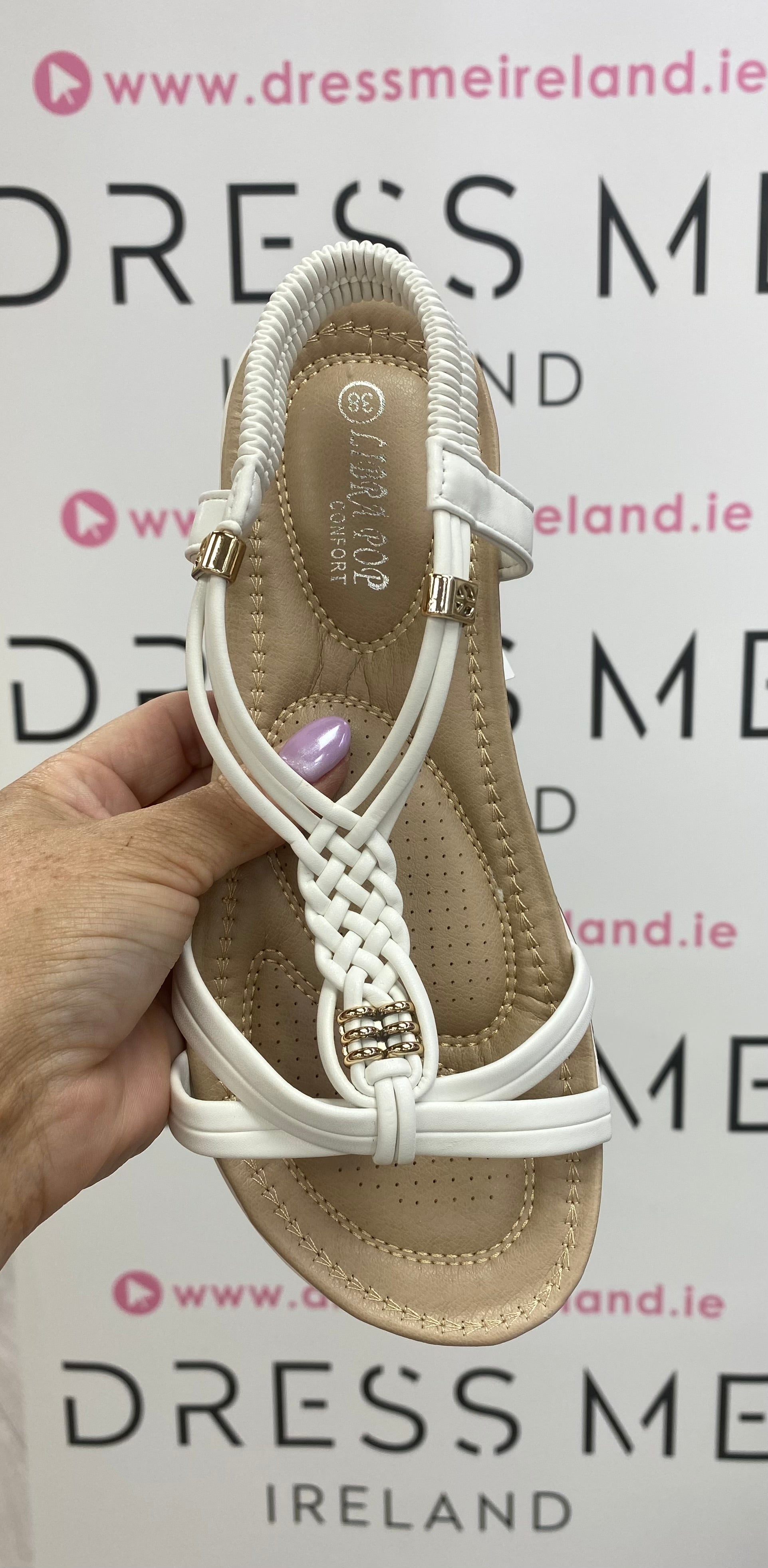 YANI SANDAL - WHITE