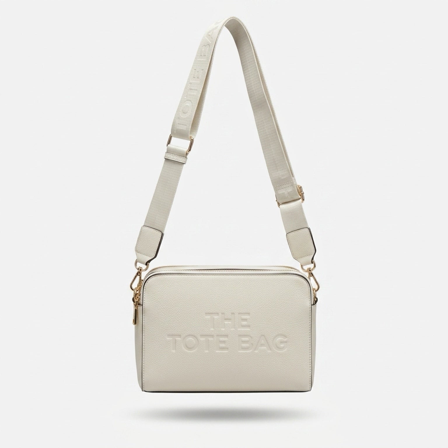 MIA Crossbody Tote Bag - White