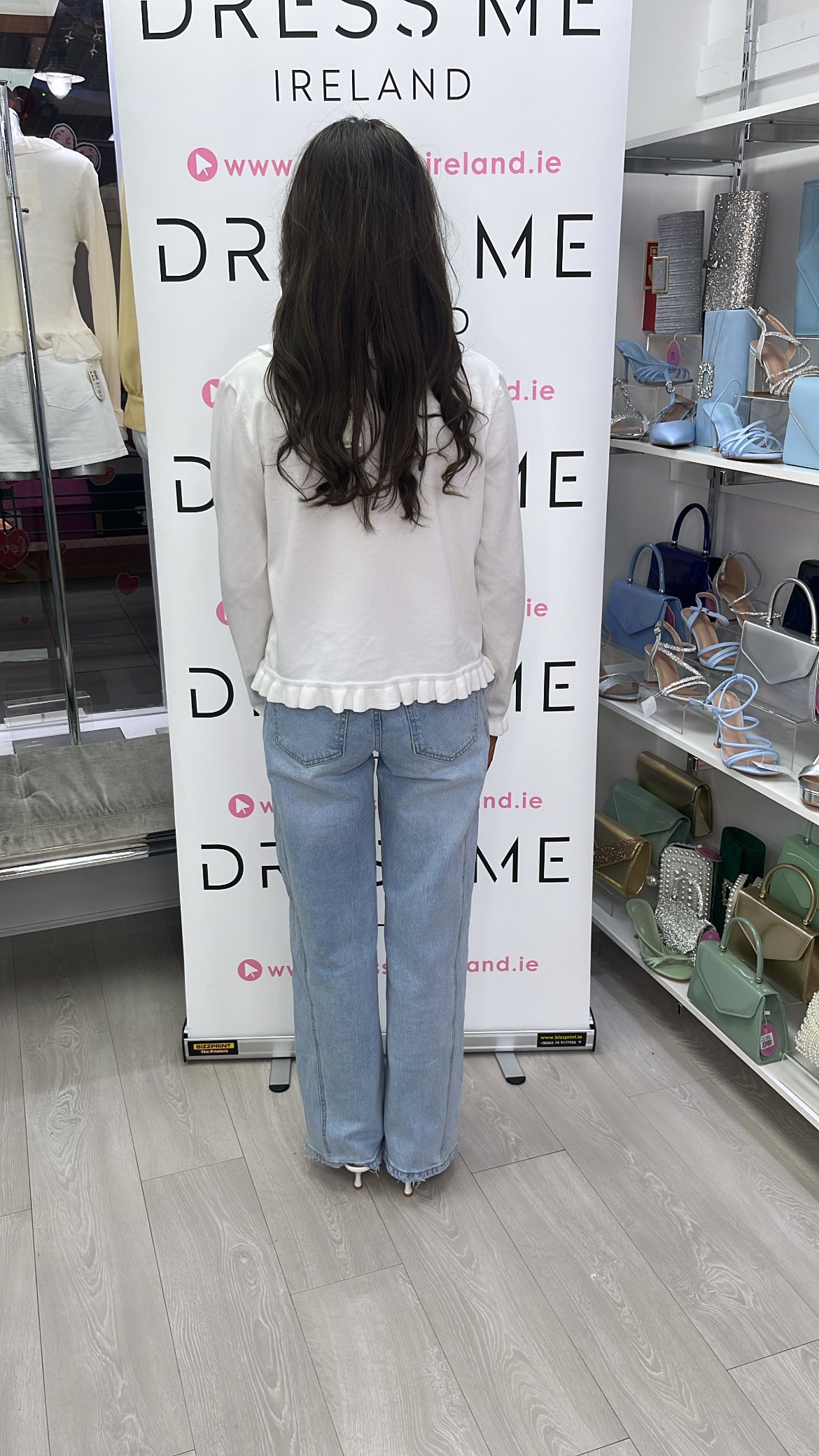 ADDIE CARDIGAN- WHITE