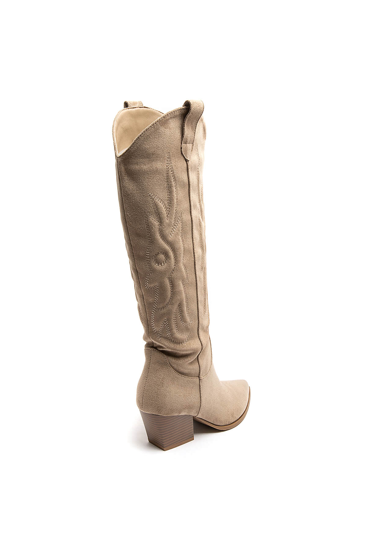 EVE COWBOY WESTERN BOOTS - KHAKI