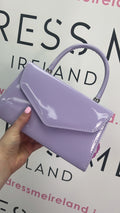 LARA CLUTCH BAG - LILAC