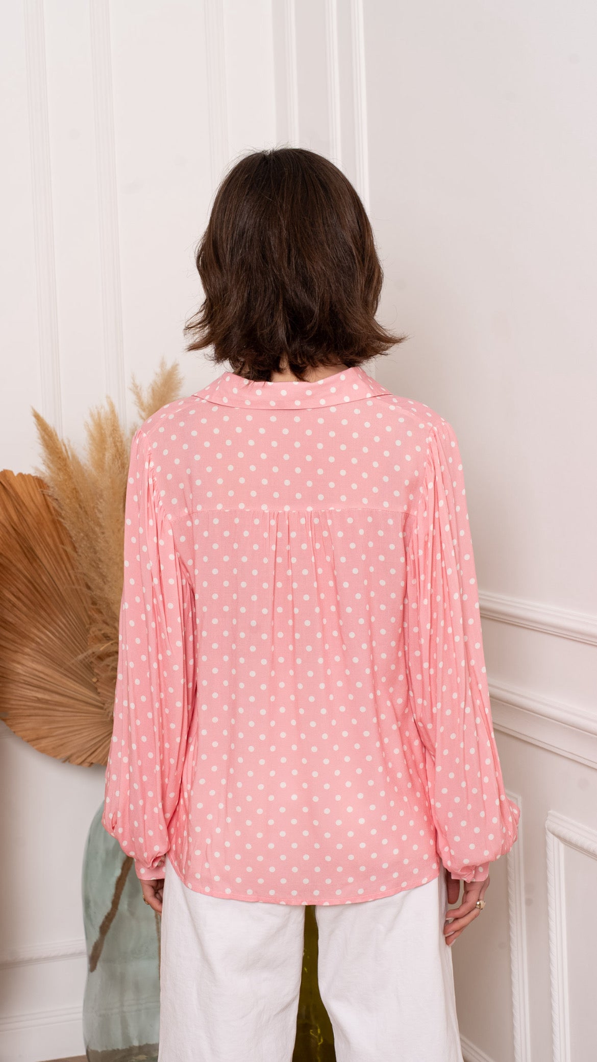 FIADH BLOUSE- PINK