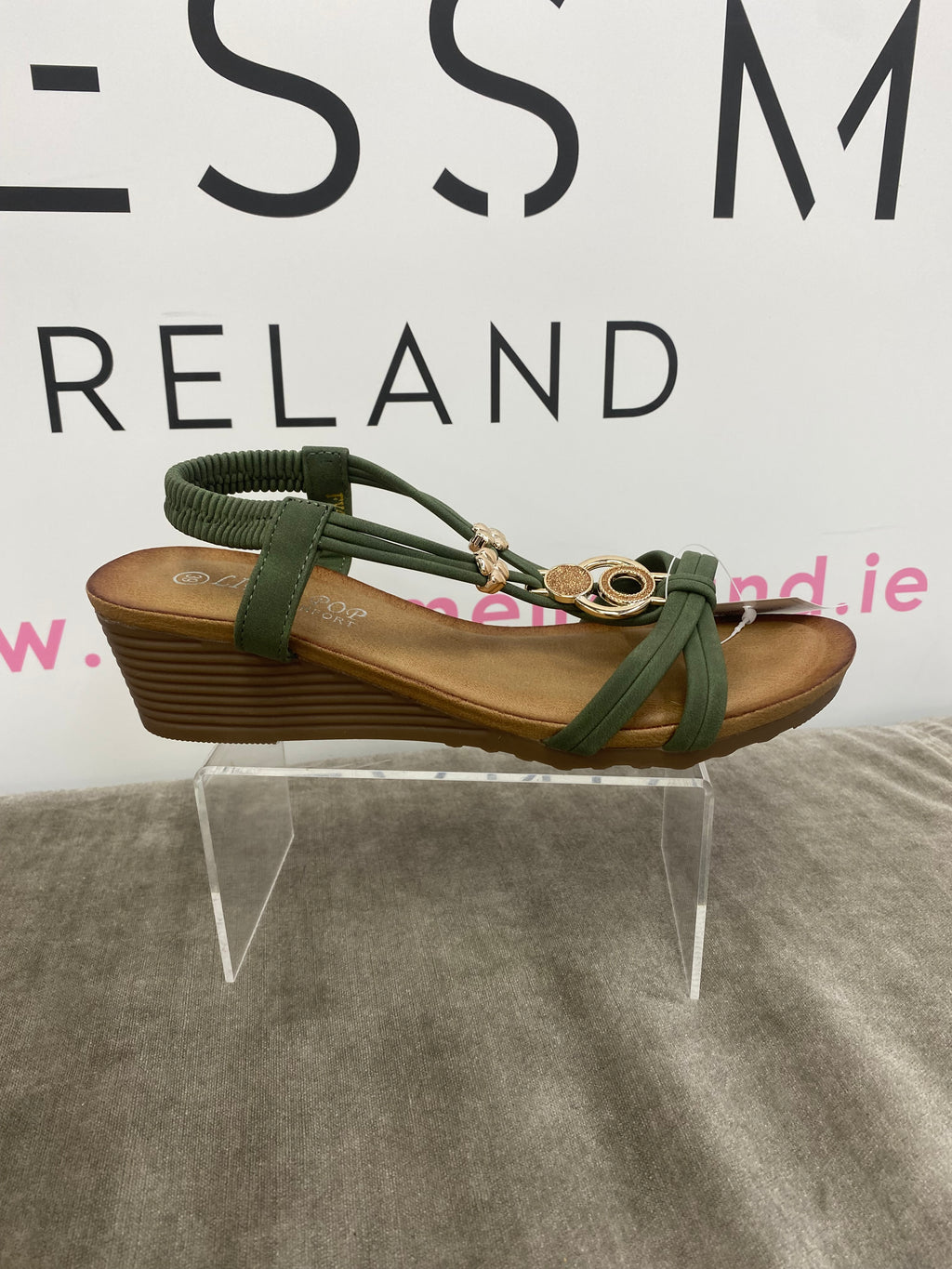CAT SANDAL- GREEN