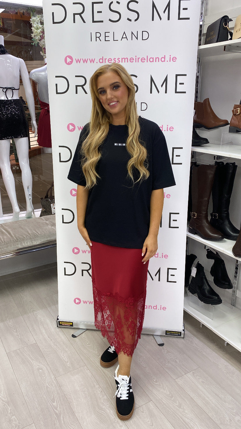 MINIMAL T-SHIRT - BLACK