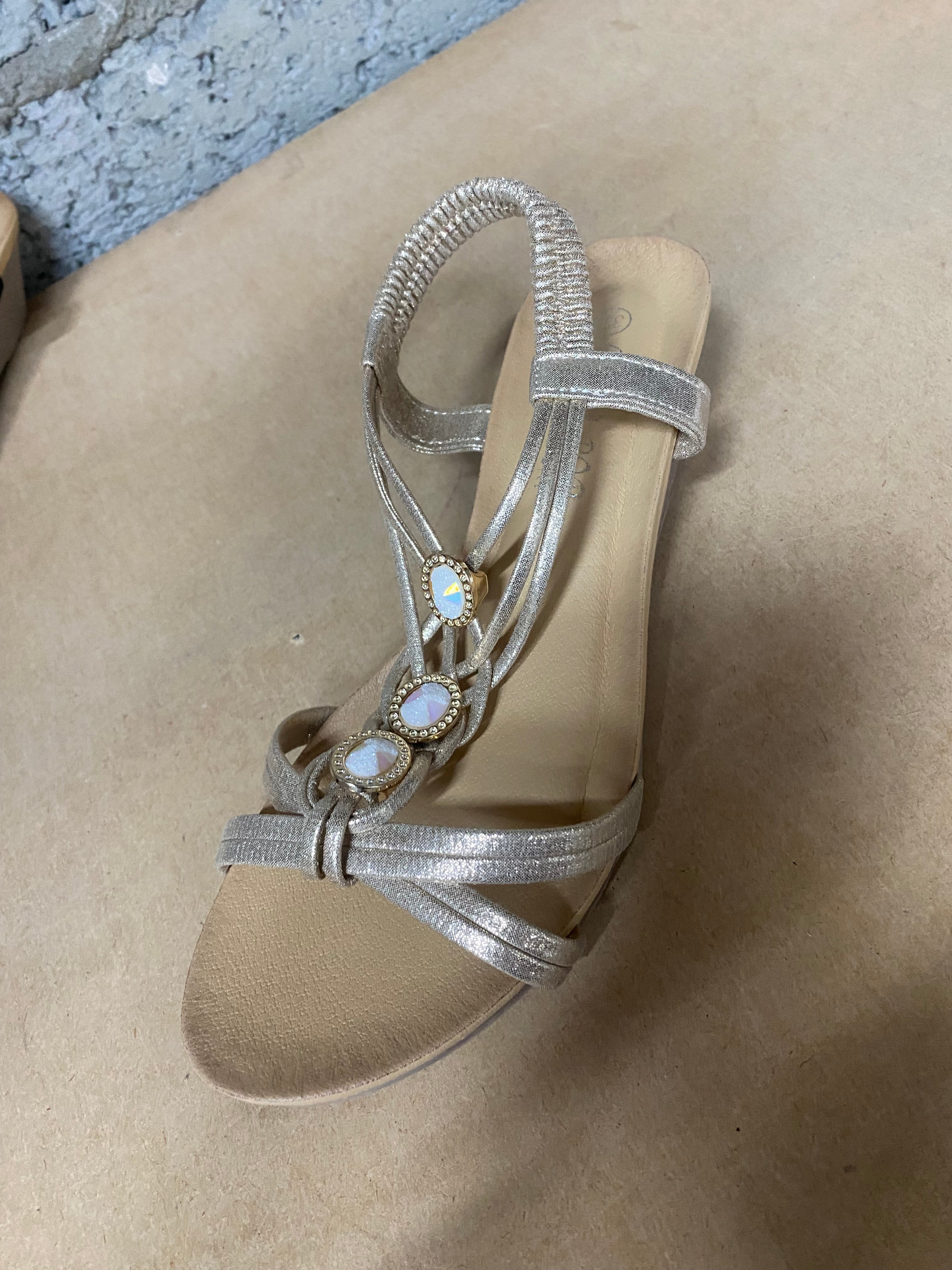ALEX SANDAL- GOLD