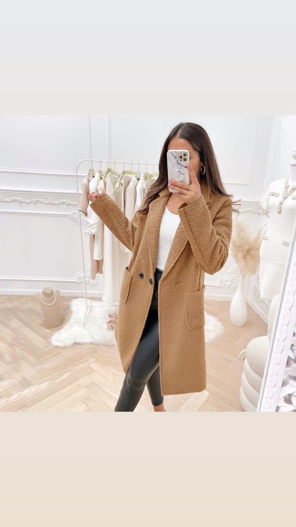 MEGAN JACKET - CAMEL