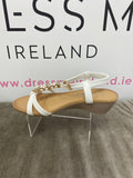 SHAYNA SANDAL- WHITE