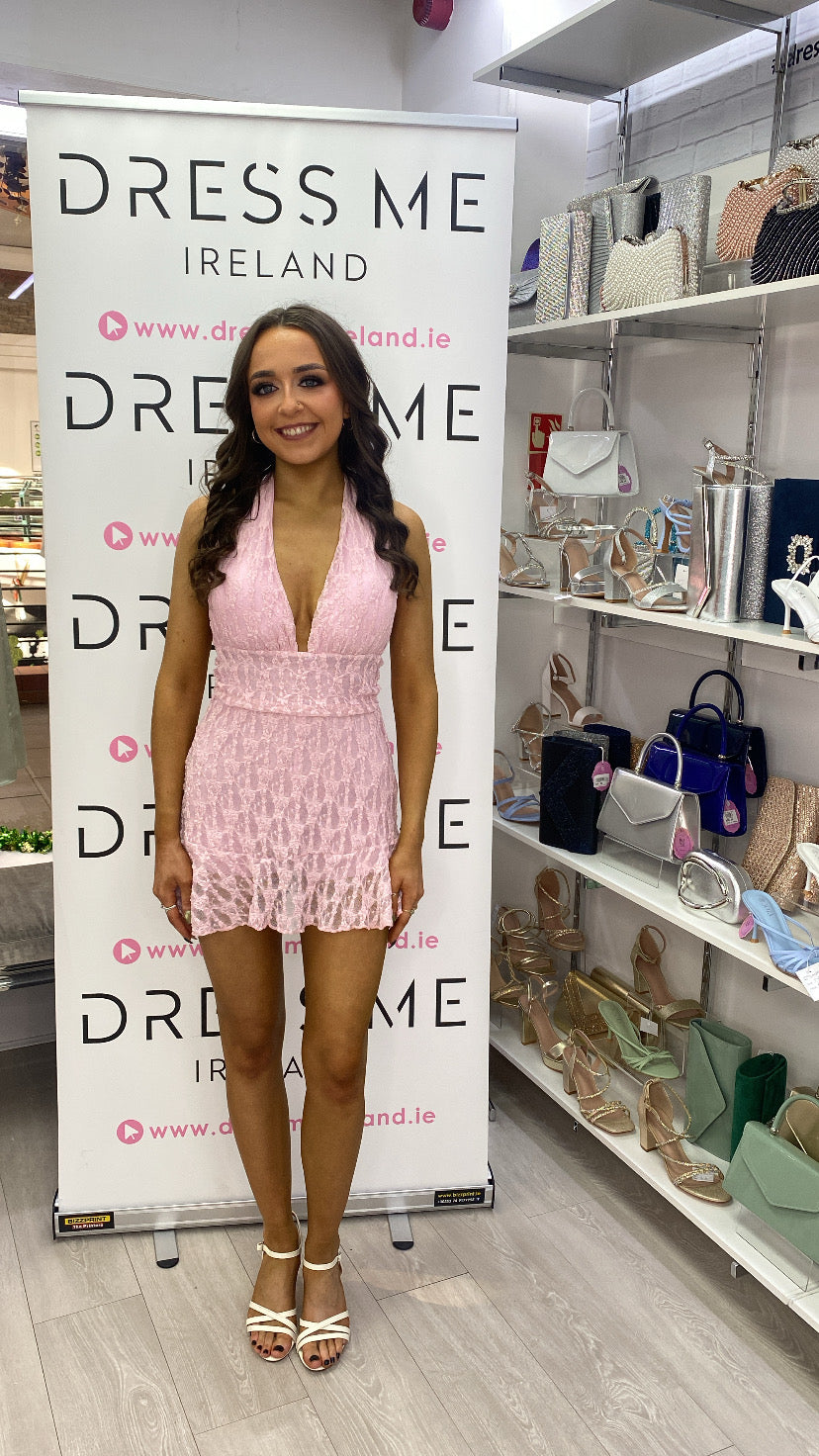 EMERY PLAYSUIT - PINK