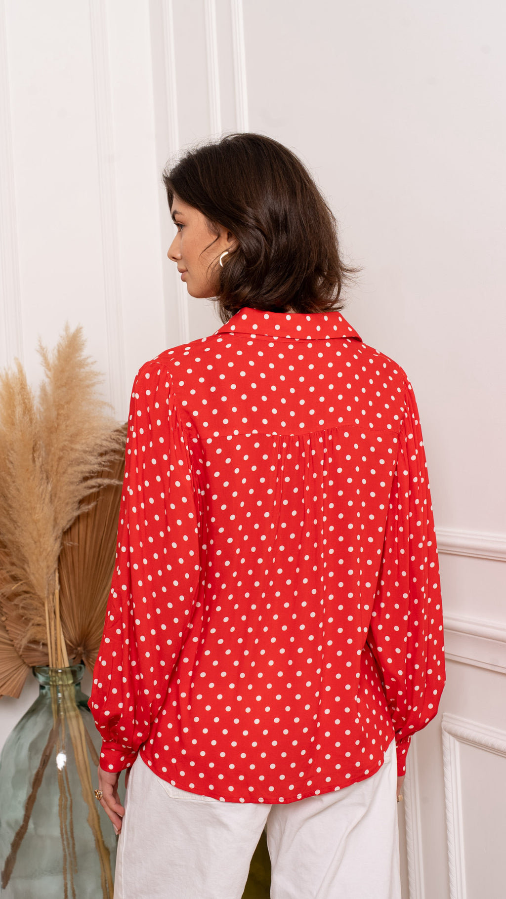 FIADH BLOUSE- RED