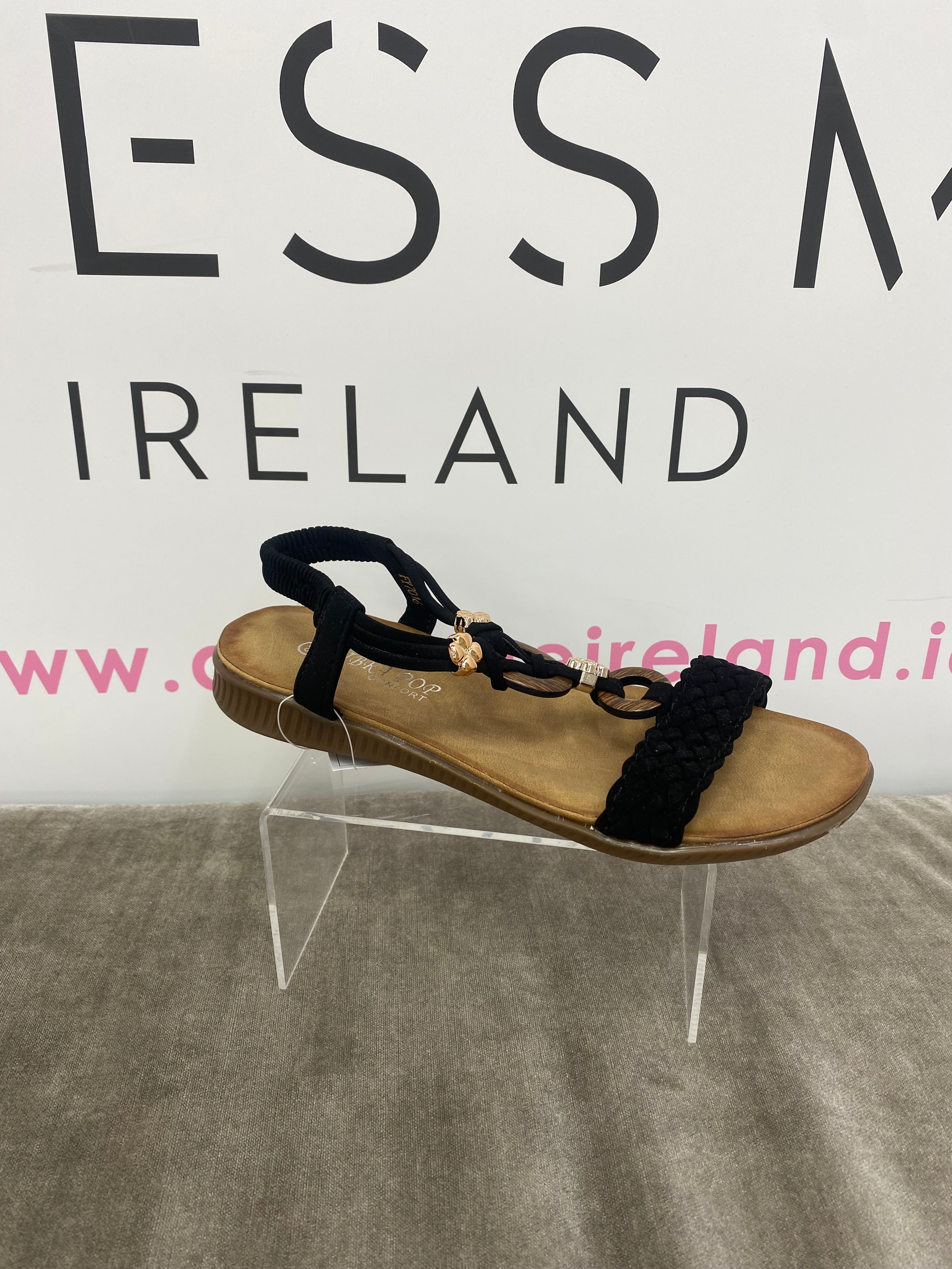 PHILLIS SANDAL - BLACK